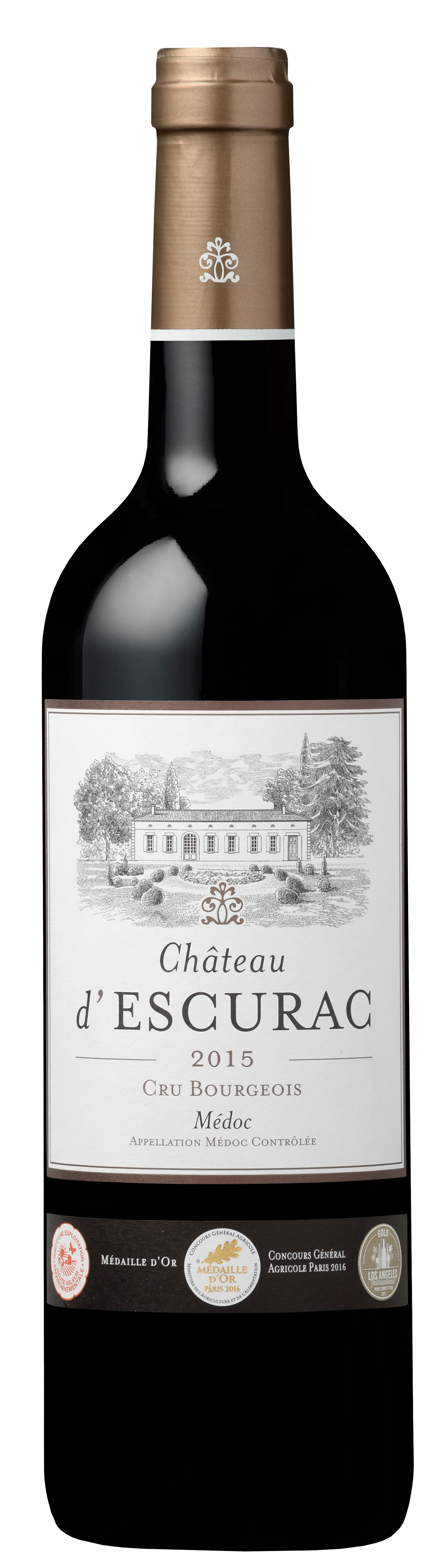 Image of 2016, Château d'Escurac, Médoc AOC 2016