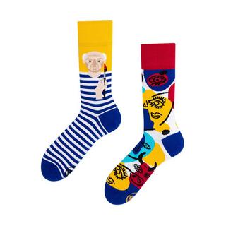 Many Mornings MUSIC NOTES Wadenlange Socken  