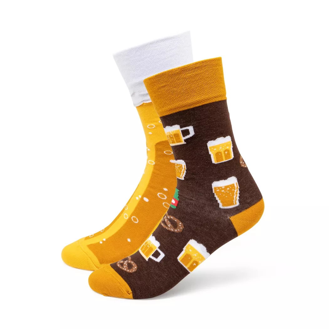 Many Mornings - Wadenlange Socken, für Damen, Multicolor, Größe 39-42