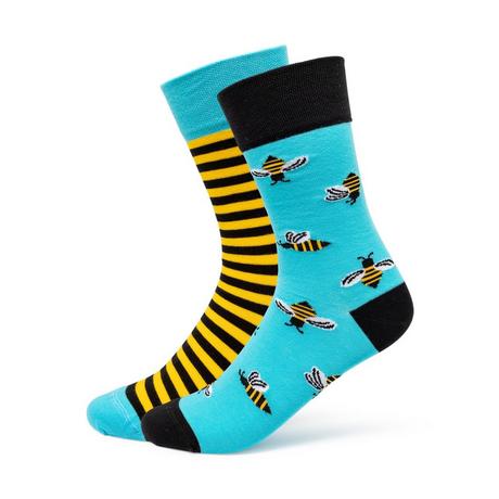 Many Mornings BEE BEE Chaussettes hauteur mollet  