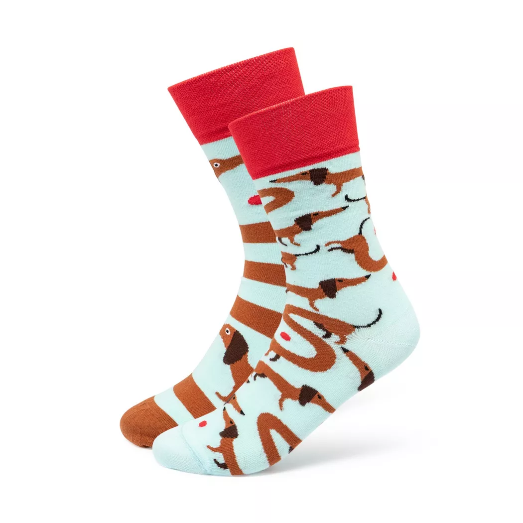 Many Mornings - Wadenlange Socken, für Damen, Multicolor, Größe 43-46