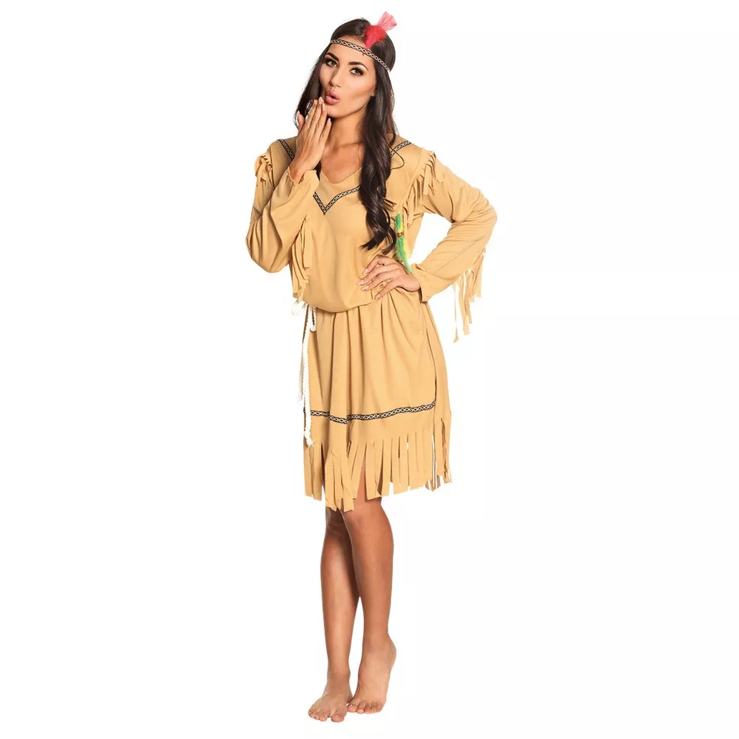 Boland - Indianerinkostüm, für Damen, Multicolor, Größe M