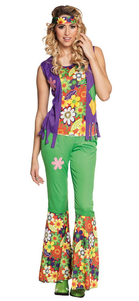 Image of Woodstock Frau Kostüm Multicolor