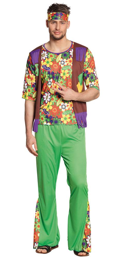 Image of Woodstock Mann Kostüm Multicolor