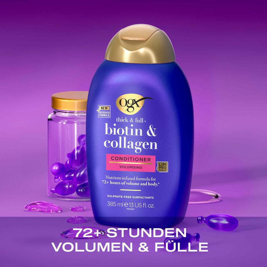 OGX Thick & Full Thick & Full Biotin & Collagen Conditioner 