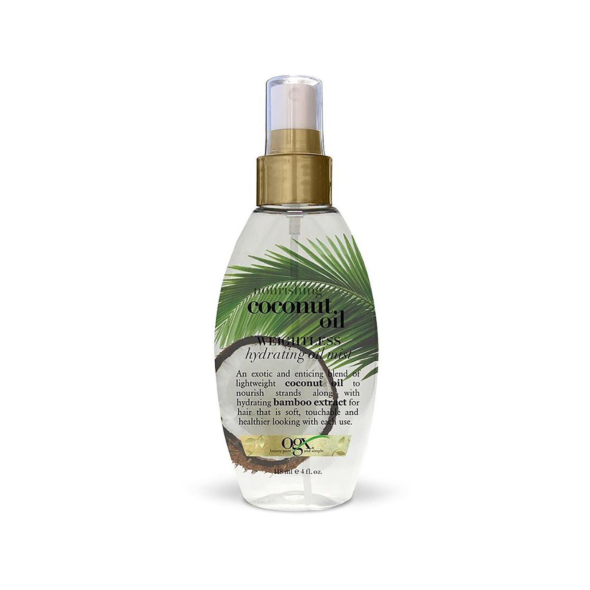 OGX Coconut Water Huile pour Cheveux Spray hydratant avec de l'Eau de Noix  de Coco