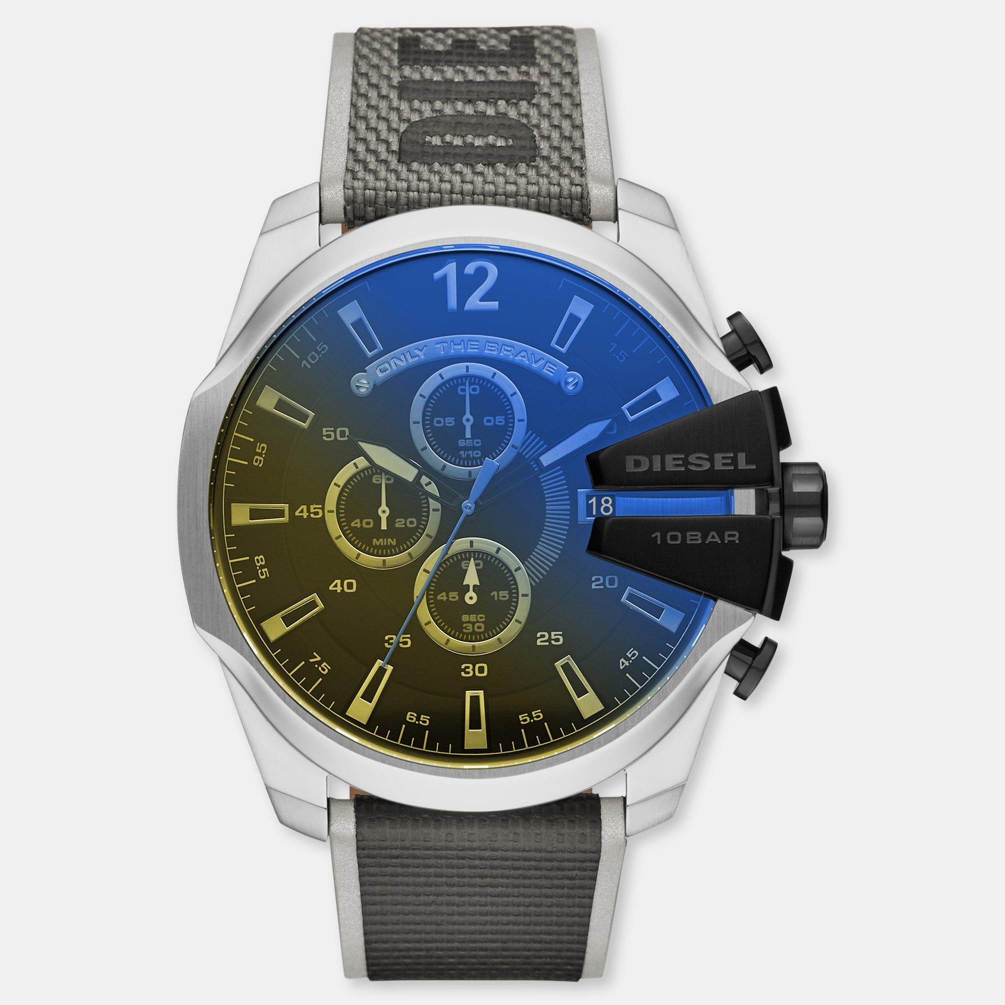 Image of Chronograph Uhr Herren Dreifarbig 51mm