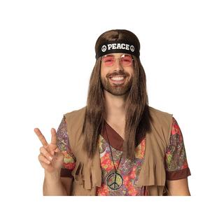 BOLAND  Set della pace (fascia, occhiali da festa e collana) 