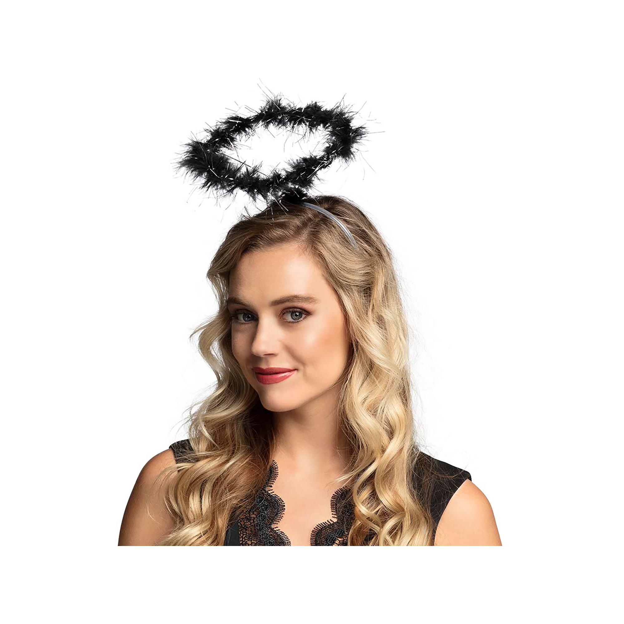 BOLAND FA Haarreif Tiara Halo schwarz Ange diadème 