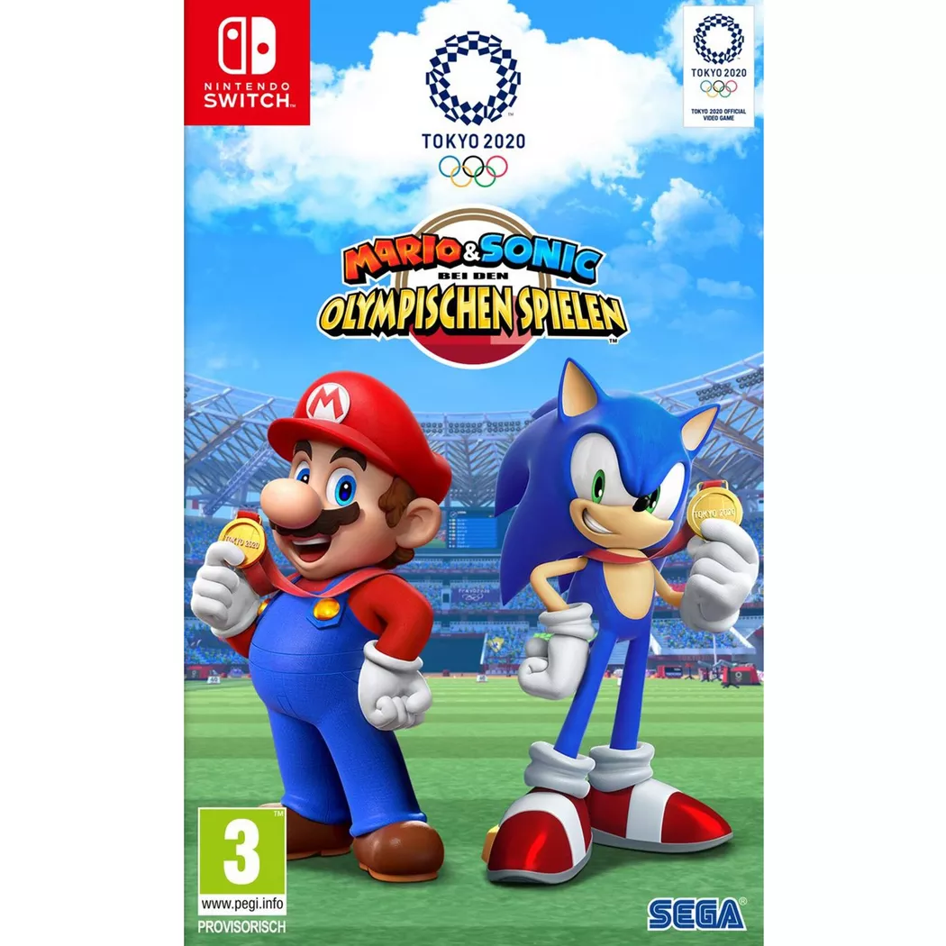 Nintendo - Mario & Sonic bei den Olympischen Spielen: Tokyo 2020, (Switch) DE