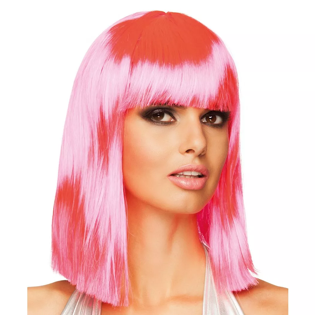 Boland - Perücke Dance, One Size, Rosa