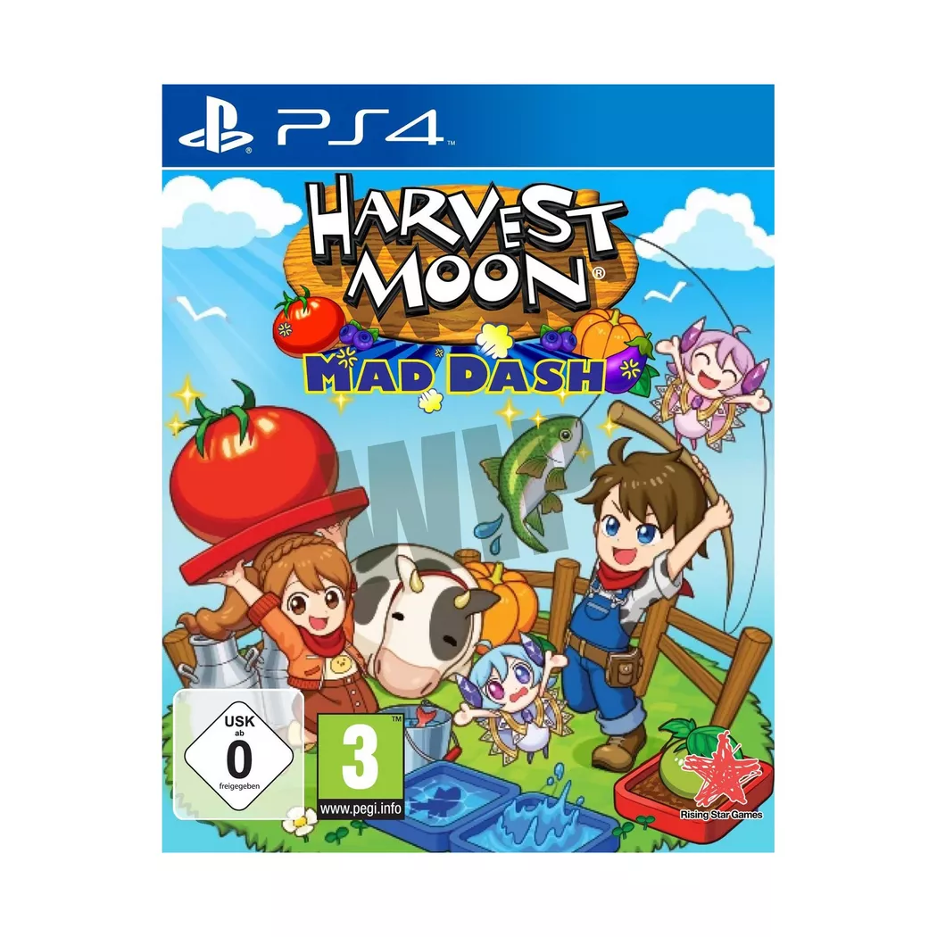 Rising Star - Harvest Moon: Mad Dash, (ps4) Fr, It