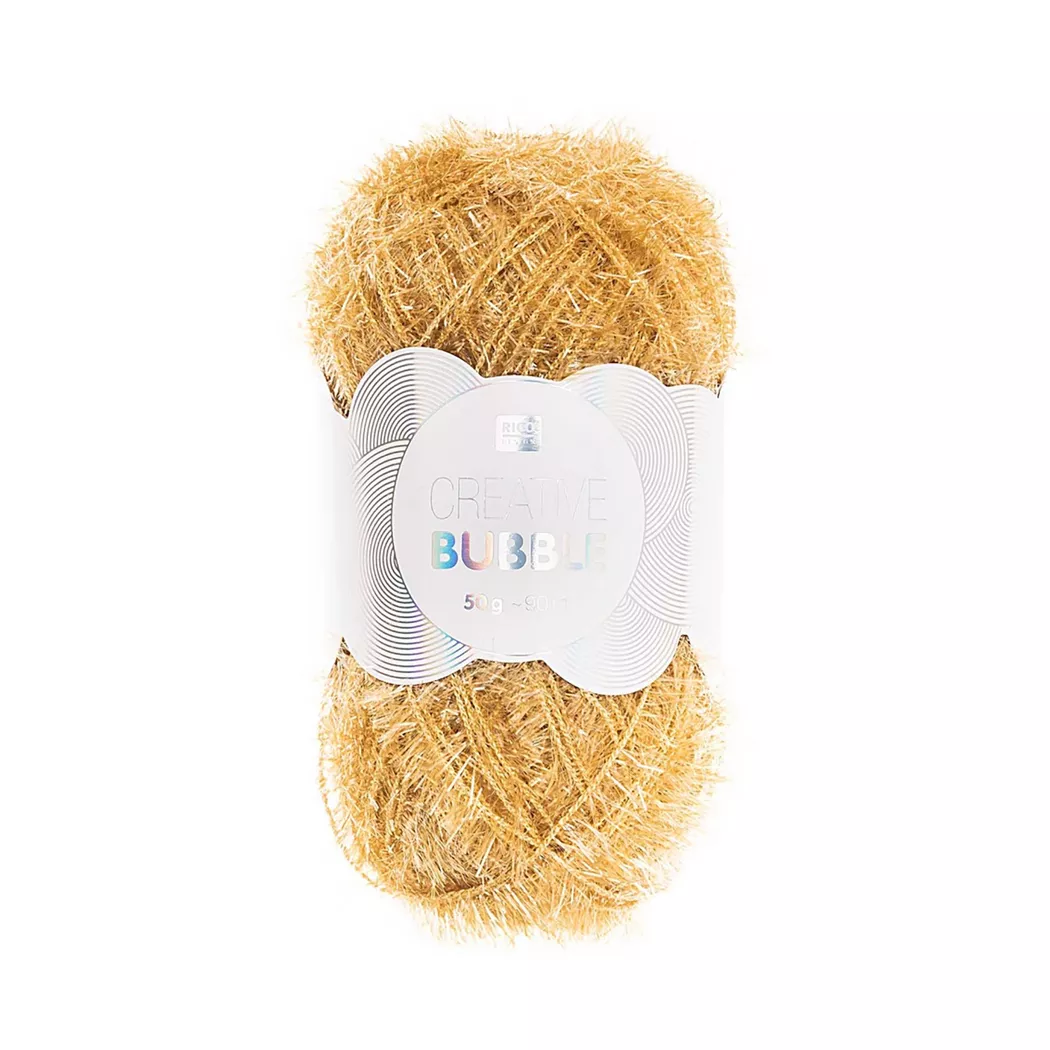 RICO-Design - Strickgarn, 50G/85M, Senfgelb