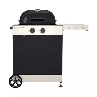 Outdoorchef Barbecue au gaz Arosa 570G Steel Noir/Blanc