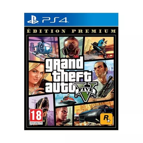 Take 2 GTA V Premium Edition, PS4, F (PS4) FR 