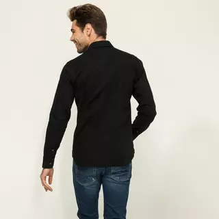 Levi's Hemd, Modern Fit, langarm  Black