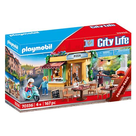 Playmobil  70336 Pizzeria mit Gartenrestaurant 