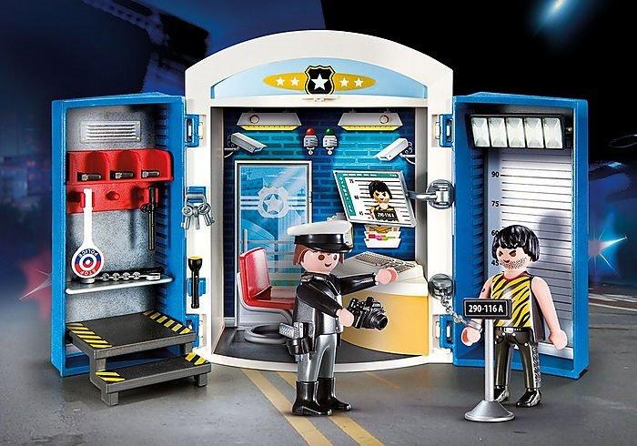 Playmobil  70306 Playbox "Au poste de police" 