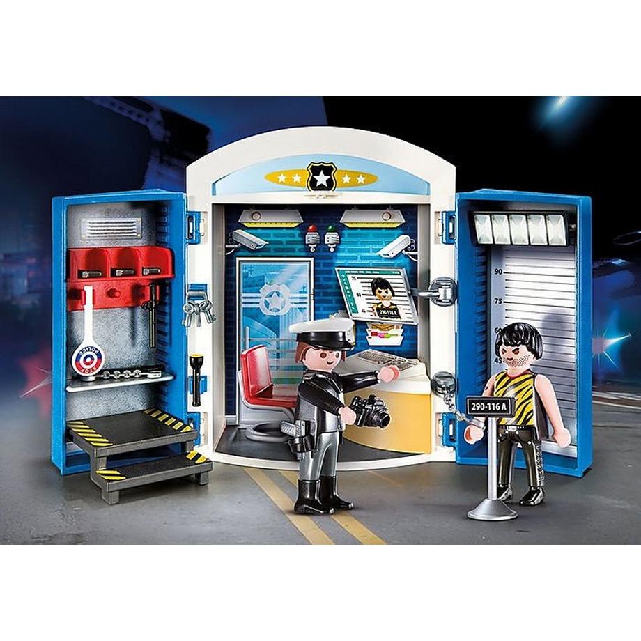 Playmobil  70306 Spielbox "In der Polizeistation" 