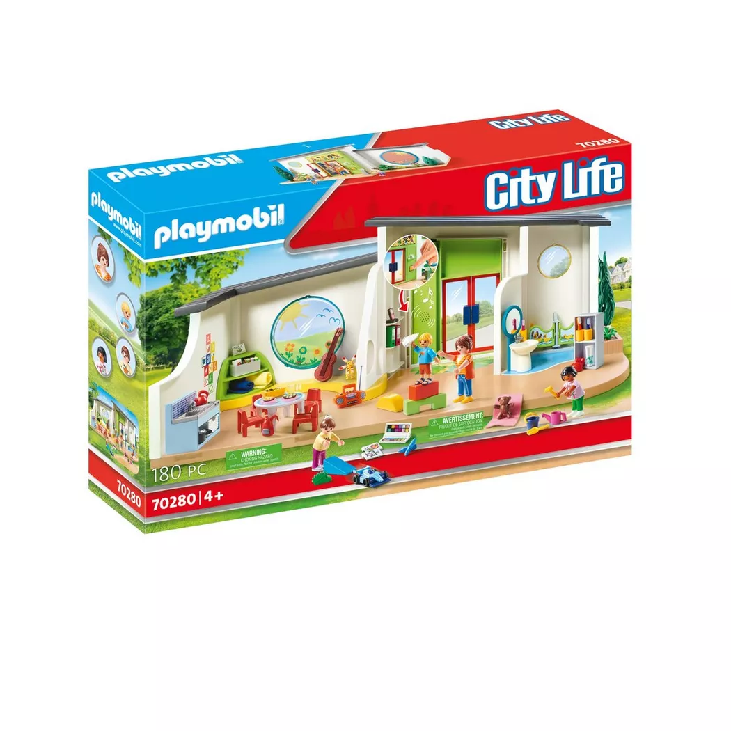 Playmobil - 70280 KiTa Regenbogen, Multicolor