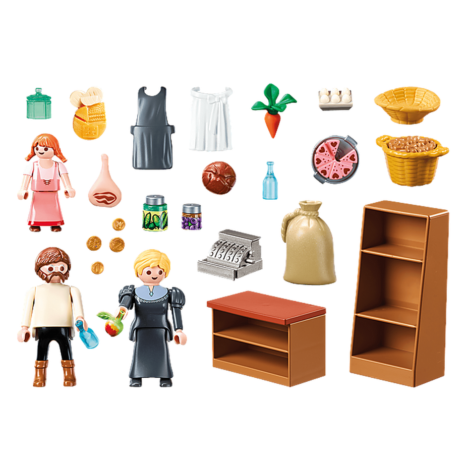 Playmobil  70257 Negozio di alimentari della famiglia Keller  