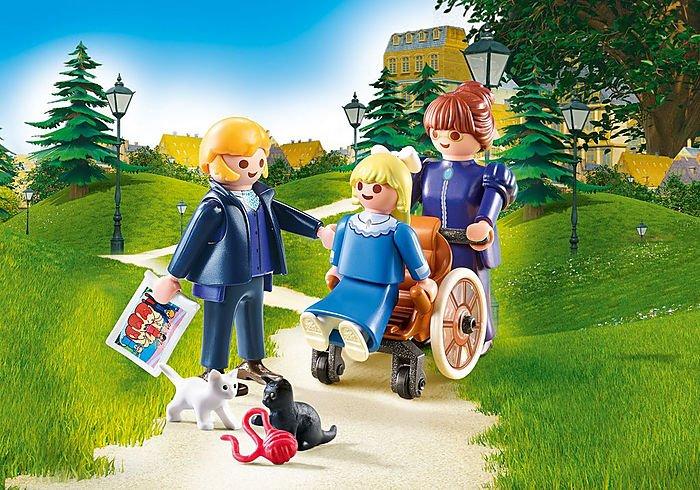 Playmobil  70258 Clara mit Vater und Fräulein Rottenmeier 