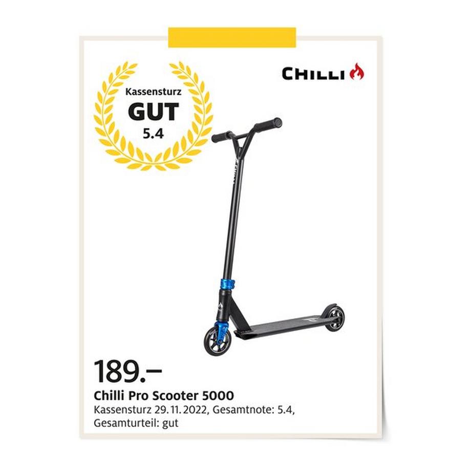 CHILLI 5000 Trottinette pour skate park 