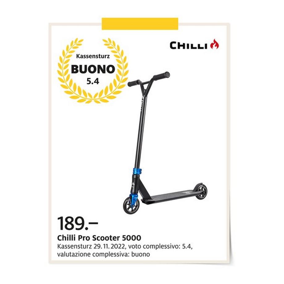 CHILLI 5000 Trottinette pour skate park 
