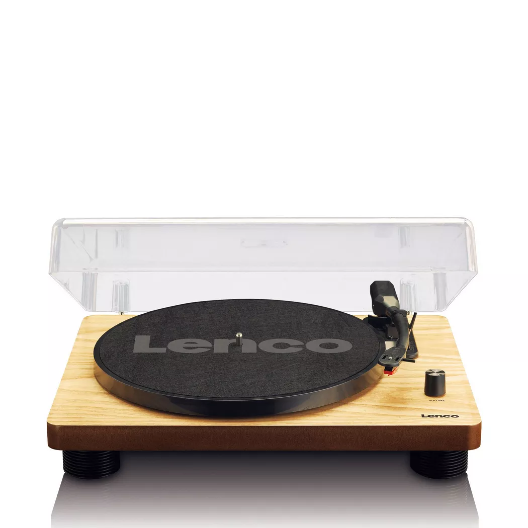 Lenco - Plattenspieler, LS-50 Wooden, Braun
