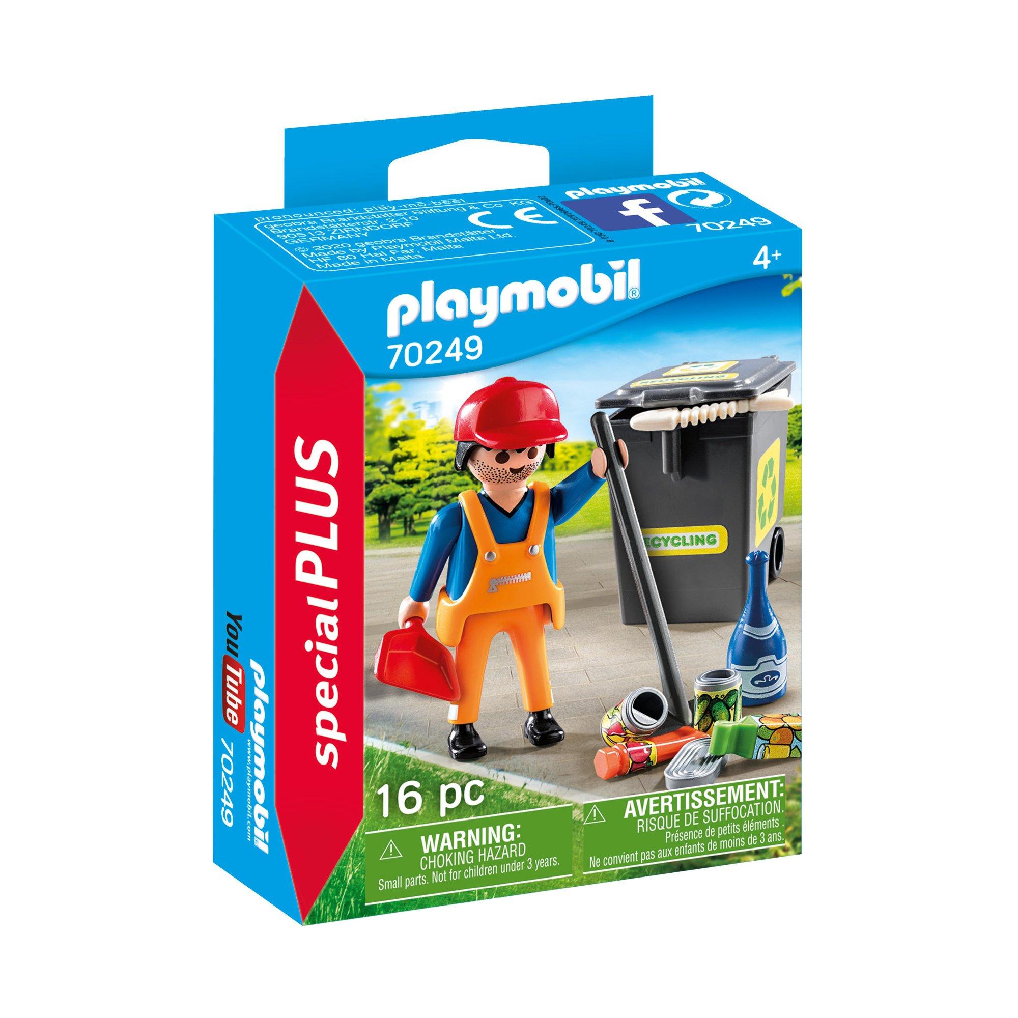 Playmobil  70249 Agent d'entretien voirie 