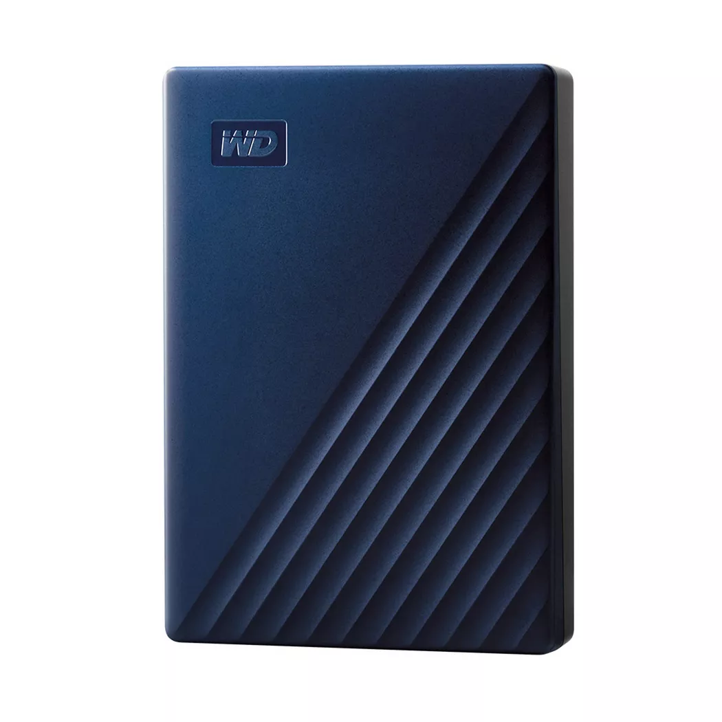 Western Digital - My Passport for Mac (2019), Externe Festplatte für Mac USB 3.0, Dunkelblau, 5 TB
