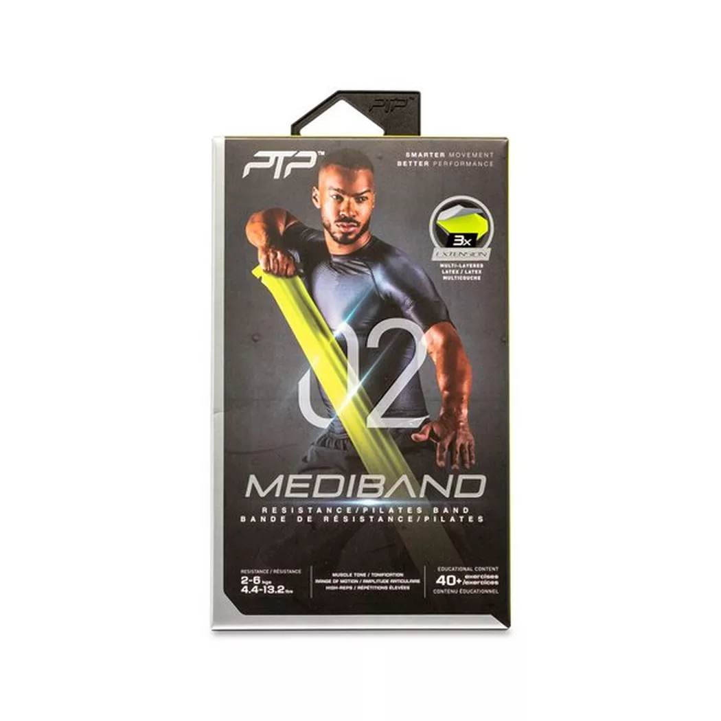 PTP - Resistance Band, Mediband, One Size, Limettengrün