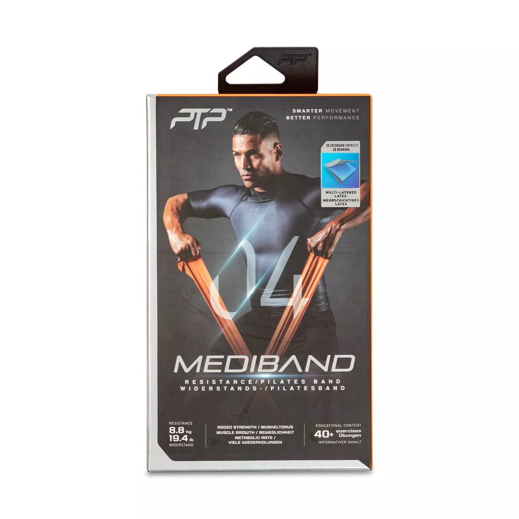 PTP - Resistance Band, Mediband, One Size, Orange