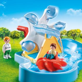 Playmobil  70268 Aquaplay Wasserrad mit Karussell 