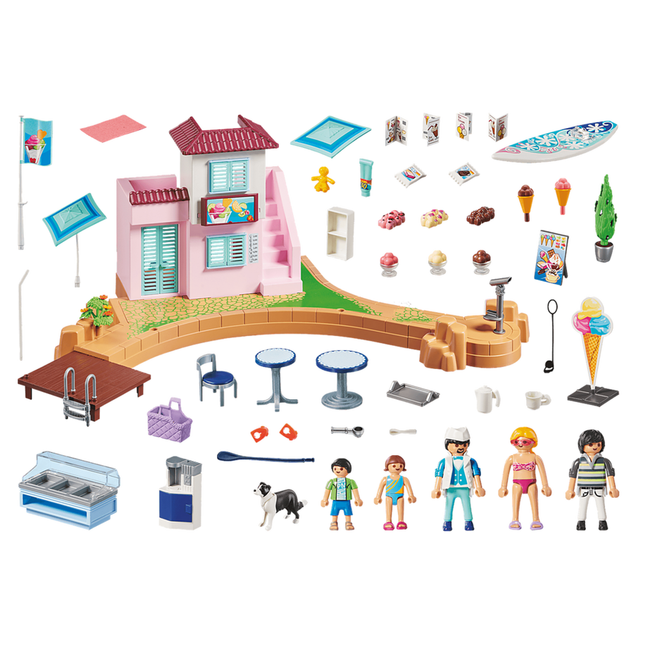 Playmobil  70279 Port & restaurant glaces 