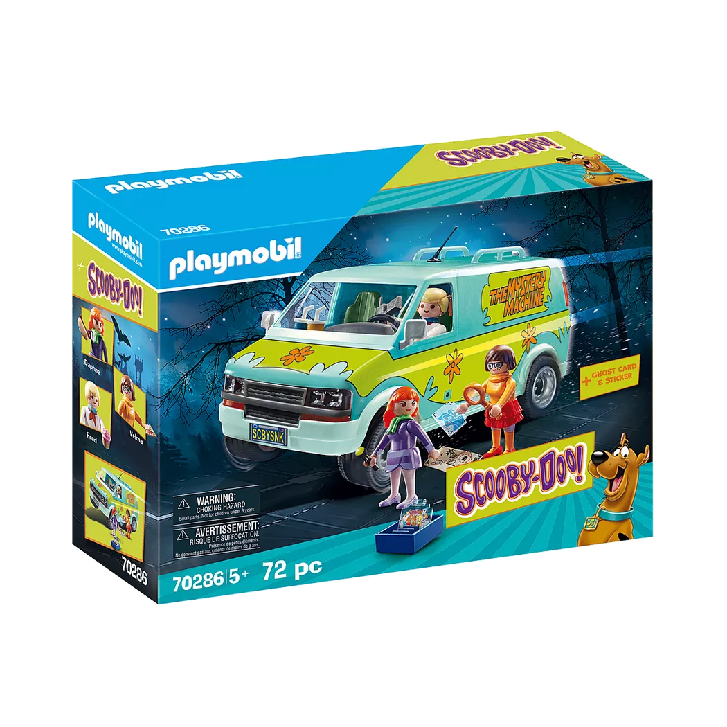 Playmobil - 70286 SCOOBY-DOO! Mystery Ma., 70286 SCOOBY-DOO! Mystery Mach, Multicolor