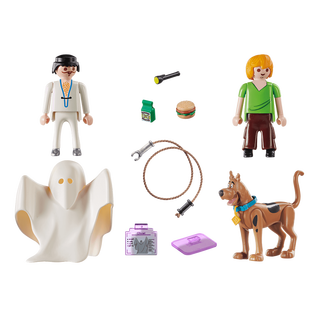 Playmobil  70287 SCOOBY-DOO! Scooby & Sammy avec fantôme  