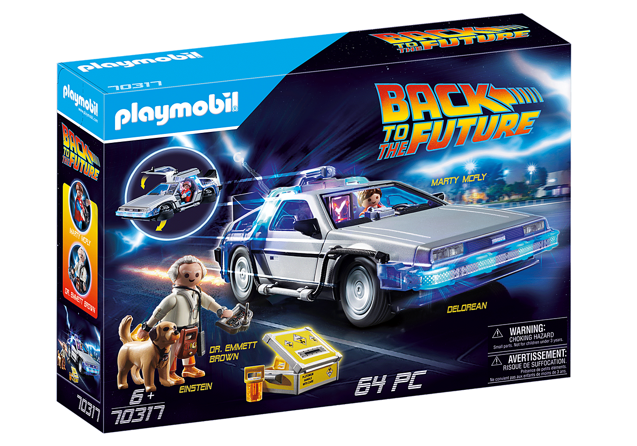 Image of Playmobil 70317 Back to the Future DeLorean