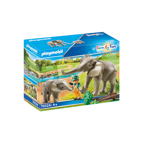 Playmobil  70324 Guardiano zoo elefanti 