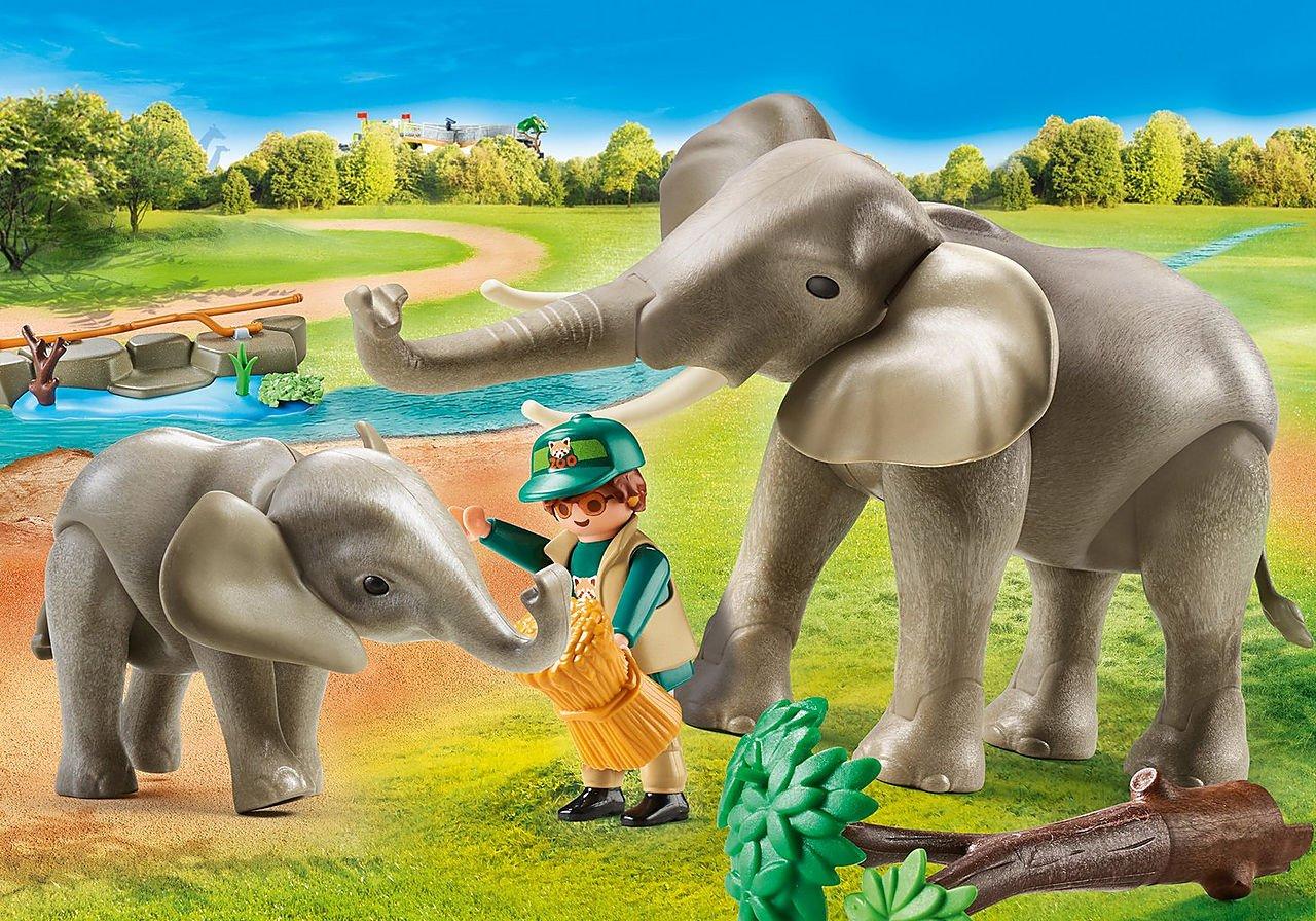 Playmobil  70324 Guardiano zoo elefanti 