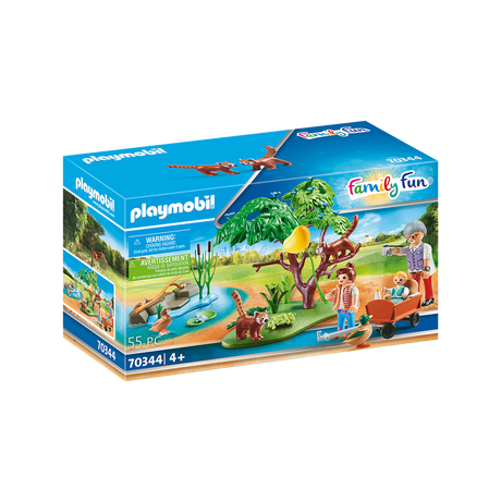 Playmobil 70344 Kleine Pandas im Freigeh 70344 Angolo dei procioni 