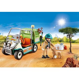 Playmobil  70346 Zoo-Tierarzt m. Fahrzeug 