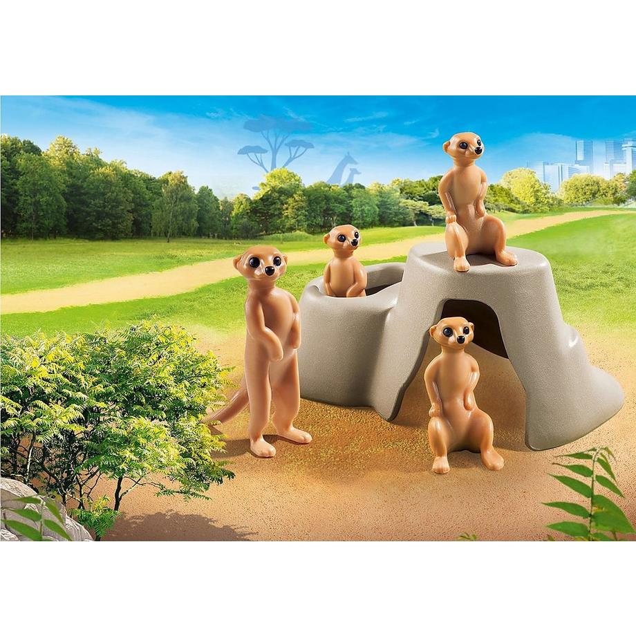 Playmobil  70349 Suricates et rocher 