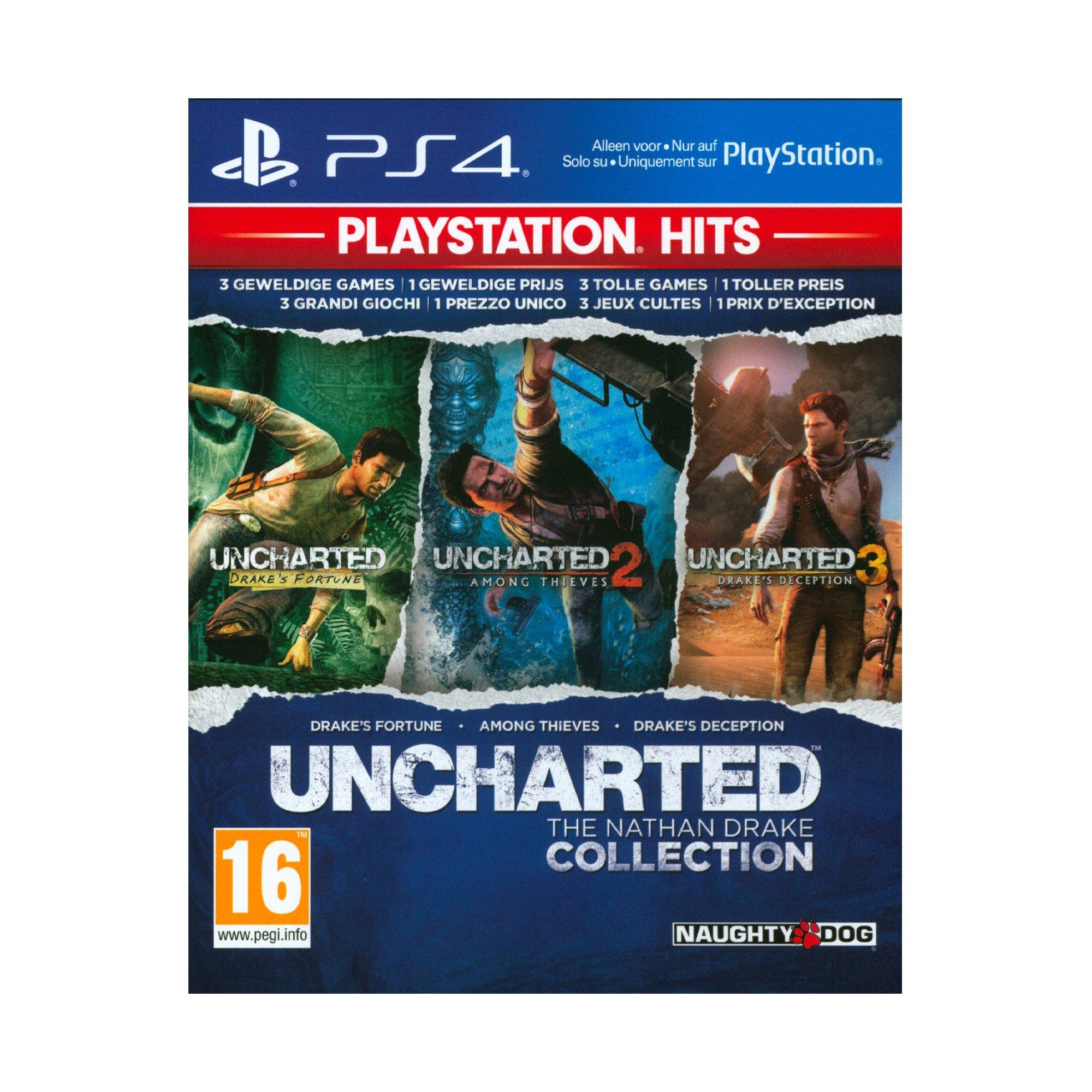 Image of (PS4) DE, FR, IT PlayStation Hits: Uncharted Collection