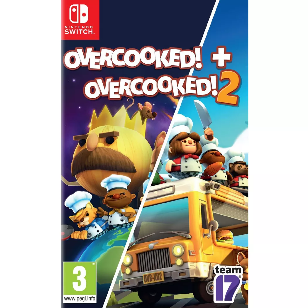 TEAM 17 - Overcooked! + Overcooked! 2, (Switch) DE