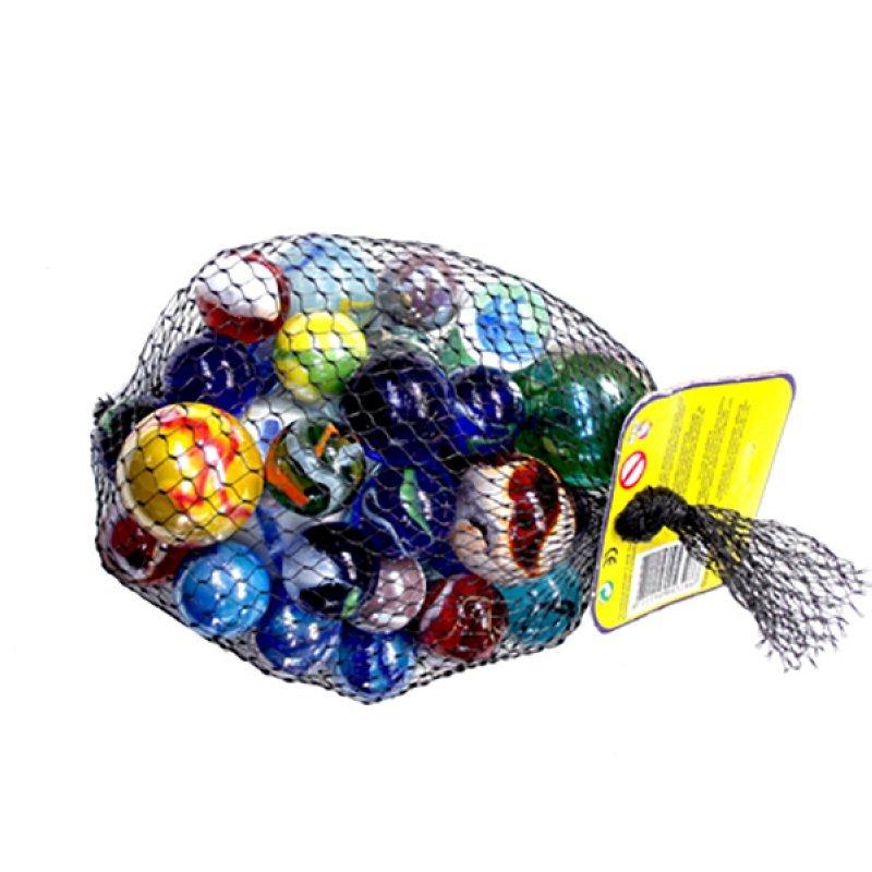 Image of Murmel im Netz 1kg, Zufallsauswahl Multicolor