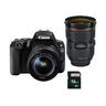 Canon EOS 2000D EF-S 18-55 + SD Set: Spiegelreflexkamera mit Objektiv 