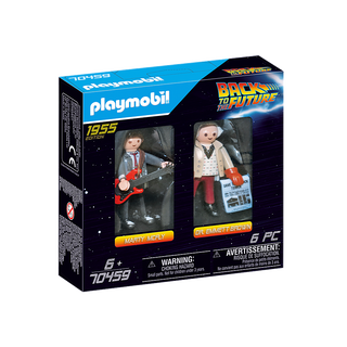 Playmobil  70459 Back to the Future Marty McFly und Dr. Emmett Brown 