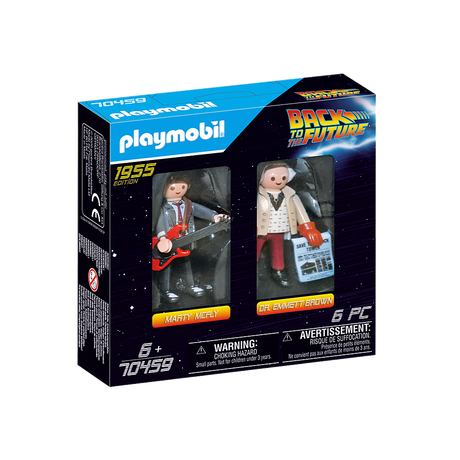 Playmobil  70459 Back to the Future Marty McFly und Dr. Emmett Brown 