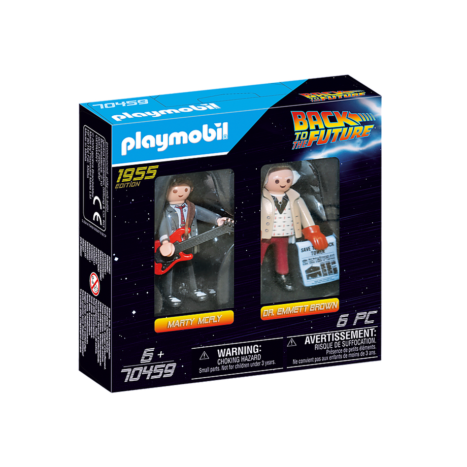 Playmobil  70459 Back to the Future Marty McFly e Dr. Emmett Brown 